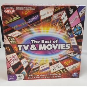 The Best of TV & Movies Board Game (2014) 100% COMPLETE